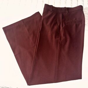 H&M Deep Burgundy Trousers